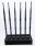 Wholesale 6 Antenna VHF, UHF, cell phone jammer (3G,GSM,CDMA,DCS)