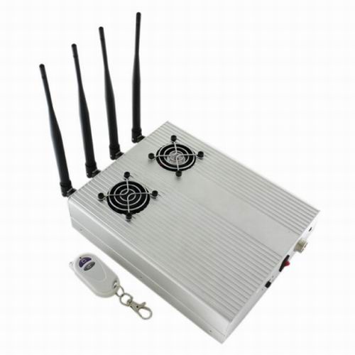 Wholesale New Style High Power Desktop Cell Phone Jammer - CDMA/3G/GSM Blocker with 2 Cooler Fans