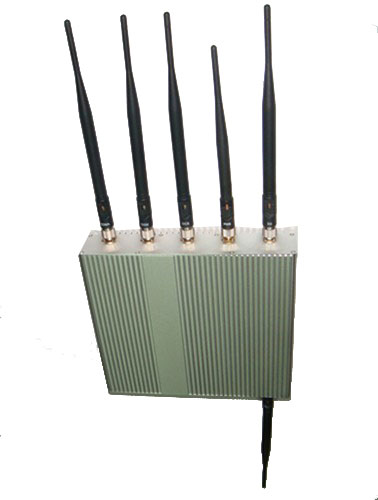 Wholesale 6 Antenna Cell Phone GPS WiFi Jammer +Remote Control