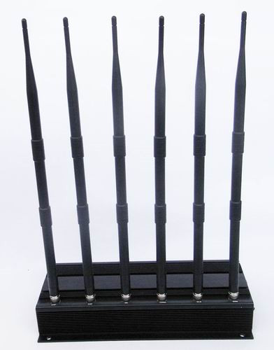 Wholesale High Power 6 Antenna WIFI, VHF, UHF and 3G Cell Phone Jammer Wholesale High Power 6 Antenna WIFI, VHF, UHF and 3G Cell Phone Jammer