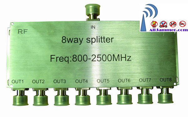 Wholesale 8 way power divider /splitter  for signal Repeater/Amplifier/Booster